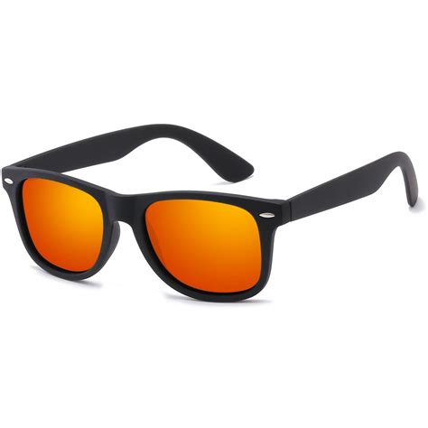 polarized orange lens sunglasses